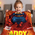 Personalized Baby Blanket – Baby Sorcerer Supreme with Custom Name & Birthdate (Doctor Style)
